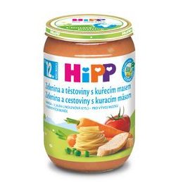 HiPP BIO Zelenina a těstoviny s kuřecím masem