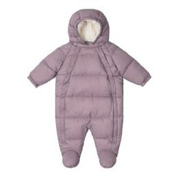 LEOKID Baby Overall Eddy Lilac Gray vel. 0 – 3 měsíce (vel. 56)