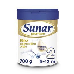 Sunar Premium 2 Mléko pokračovací 700g