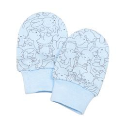 ESITO Bavlněné rukavičky pro miminko Zája Soft blue - modrá / 56