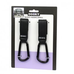 Dooky Háčky Buggy Hook SMALL 2ks Black