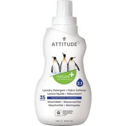 ATTITUDE Prací gel a aviváž (2 v 1) s vůní Mountain Essentials 1050 ml (35 dávek)