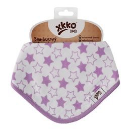 Kikko Bambusový slintáček XKKO BMB Little Stars Lilac