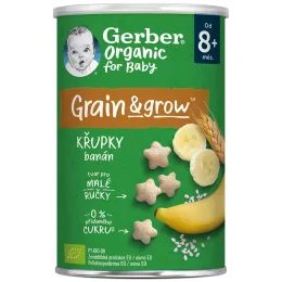 Gerber Organic křupky banánové 35g