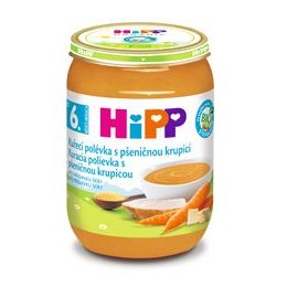 HiPP BIO Kuřecí polévka s pšeničnou krupicí - nová receptura