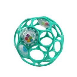 Oball Hračka Oball RATTLE 10cm, 0m+ dark turquoise