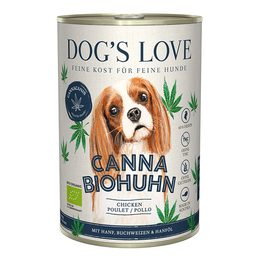 Dog's Love Canna Bio Kuře Adult konzerva 400g