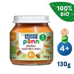 SALVEST Põnn BIO Zeleninové pyré (130 g)