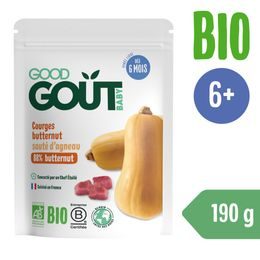 Good Gout BIO Máslová dýně s jehněčím masem 190 g