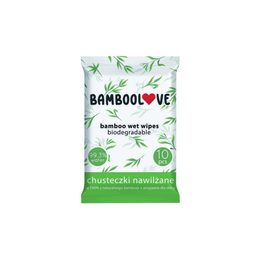 Bamboolove Vlhčené ubrousky bambus 10 ks