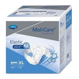 HARTMANN MoliCare Elastic 6 kapek XL Obvod boků 140 - 175 cm 14 ks