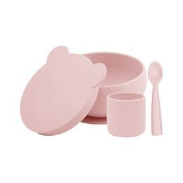 Minikoioi Set na stolování BLW I - Pinky Pink