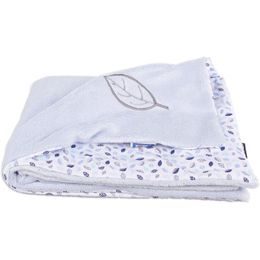 Kaarsgaren Dětská deka světle modrá list Wellsoft bavlna
