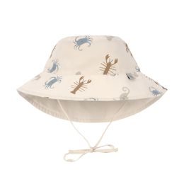 Lässig Splash Sun Protection Bucket Hat sea animals milky 3-6m