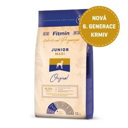 Fitmin Maxi Junior krmivo pro juniory velkých plemen Hmotnost: 12 kg
