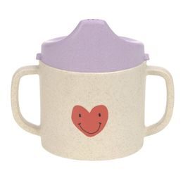 Lässig Sippy Cup PP/Cellulose Happy Rascals Heart lavender