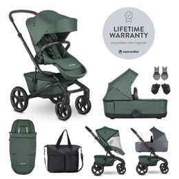 Easywalker Jimmey Set XXL Pine Green s příslušenstvím