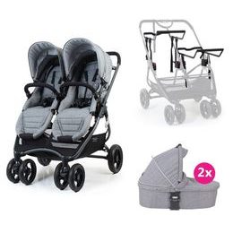 valco baby Snap Ultra Duo Tailor Made Grey Marle + 2x Korba + Adaptéry