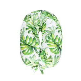 enie baby Kojící polštář SATINE tropical leaves z paměťové pěny