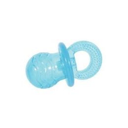 ZOLUX Hračka pes dudlík TPR POP PACIFIER 7cm tyrkysová Zolux