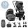 Easywalker SET Harvey3 Fossil Grey s příslušenstvím