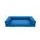 Aminela pelíšek s okrajem 100x70cm Half and Half modrá/světle šedá + čistící ubrousky ZDARMA