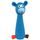 Hračka DOG FANTASY Latex sedící oslík 19 cm