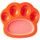 PetDreamHouse PetDreamHouse zpomalovací miska Paw 2 v 1 Mini – oranžová