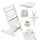 STOKKE® Tripp Trapp® Beech Wood + Baby Set + Cushion + Popruhy + Pultík + Jídelní sada Petite&Mars