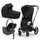 Cybex Priam 4.0 2023 sada Comfort 5v1 Matt Black podvozek + Potah sezení + korba Lux + Cloud T Plus + Base T