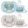 Philips AVENT Šidítko Ultrasoft Text 6-18m chlapec 2ks