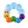 Baby Einstein kousátko plněné vodou Teether-pillar™ modrá 3m+