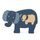 Trixie Baby Dřevěné baby puzzle Elephant