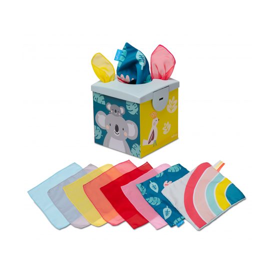 Taf Toys Box s šátky Koala Kimmi