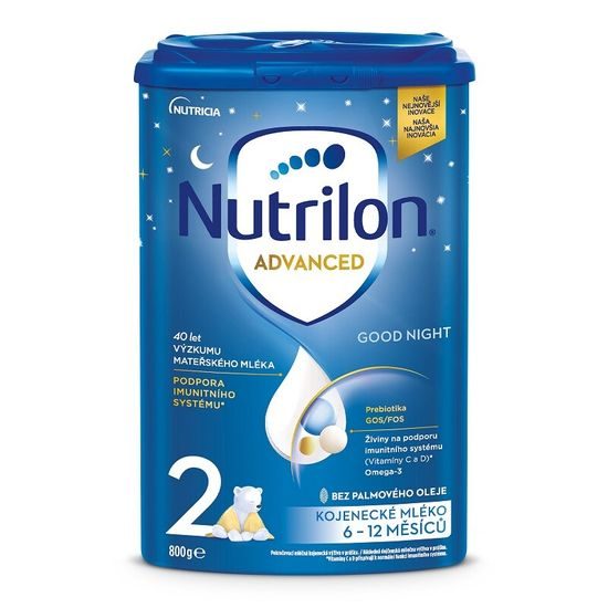 Nutrilon 2 Kojenecké mléko Advanced Good Night 800g