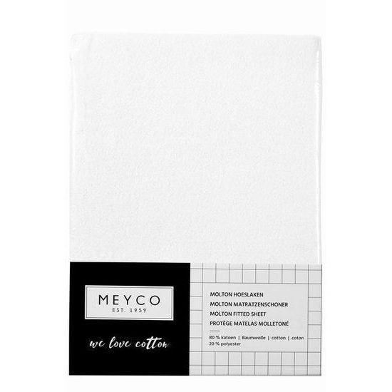 Meyco Žerzejové prostěradlo 70x140/150 - White