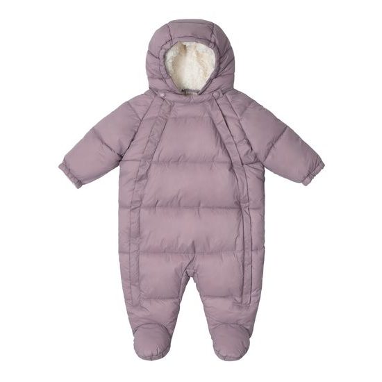 LEOKID Baby Overall Eddy Lilac Gray vel. 3 – 6 měsíců (vel. 62)