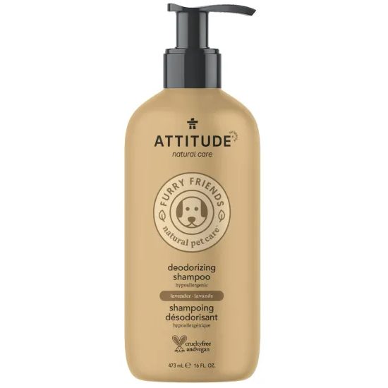 Přírodní šampon ATTITUDE pro zvířecí mazlíčky - odstraňující zápach 473 ml