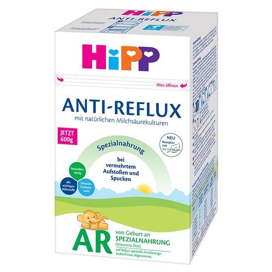 HiPP 4x Speciální kojenecká výživa HiPP Anti-Reflux 600g