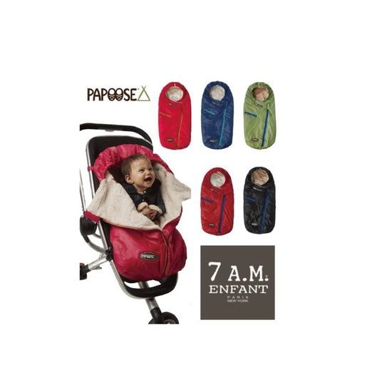 7 A.M. enfant Footmuff Papoose ™- Indianský styl fusaku do kočárku a autosedačky