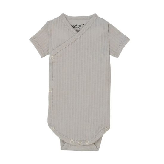 LODGER Romper SS Seersucker Steel 68