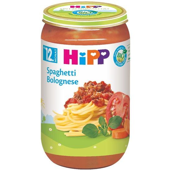 HiPP BIO Boloňské špagety - nové složení