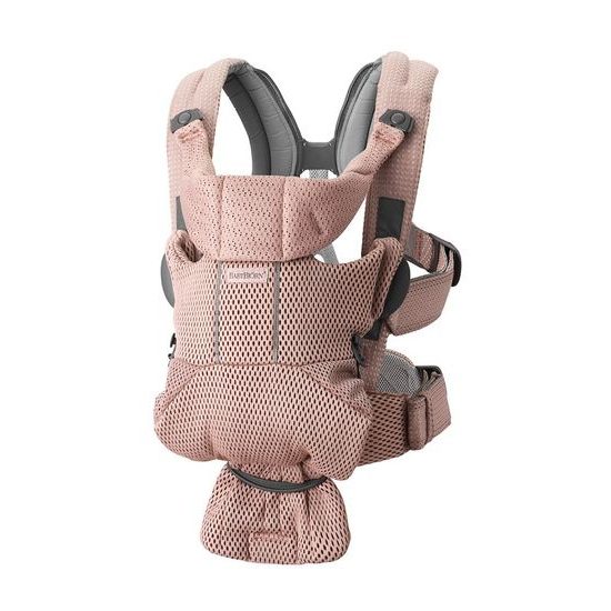 BABYBJÖRN Ergonomické nosítko MOVE Dusty pink 3D Mesh