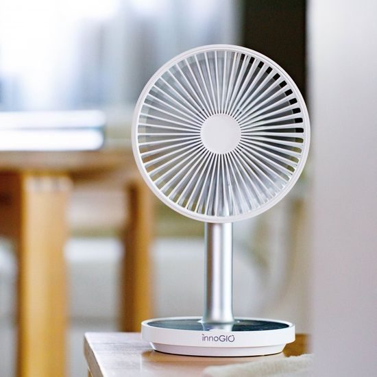 innoGIO Stolní USB ventilátor s podsvícením GIO air Midi