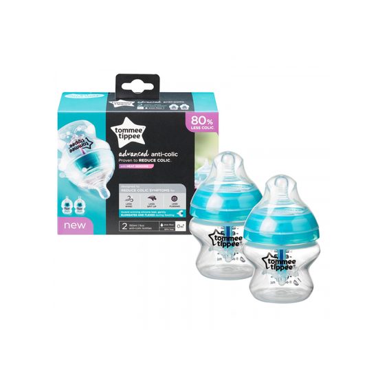 Tommee Tippee Kojenecká láhev Advanced Anti-Colic 2ks 150ml 0m+