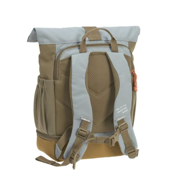 Lässig Mini Rolltop Backpack Nature olive