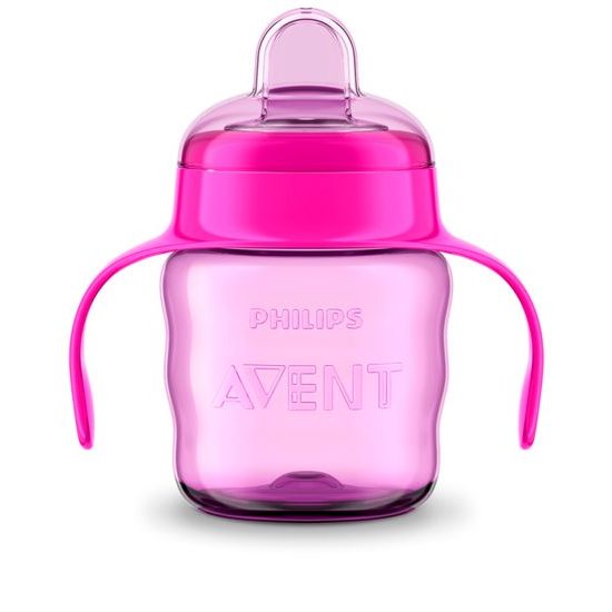 Philips AVENT Hrneček pro první doušky Classic 200ml s držadly dívka