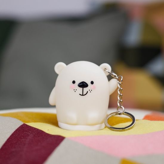 innoGIO Silikonový přívěsek GIOkeyring Bear