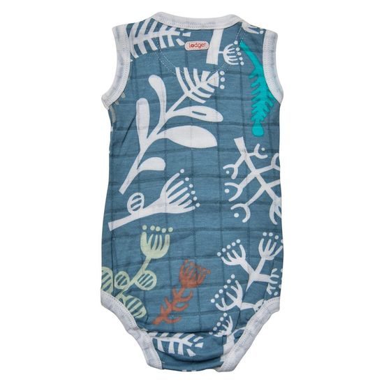 LODGER Romper Fold Over Botanimal Ocean vel. 56