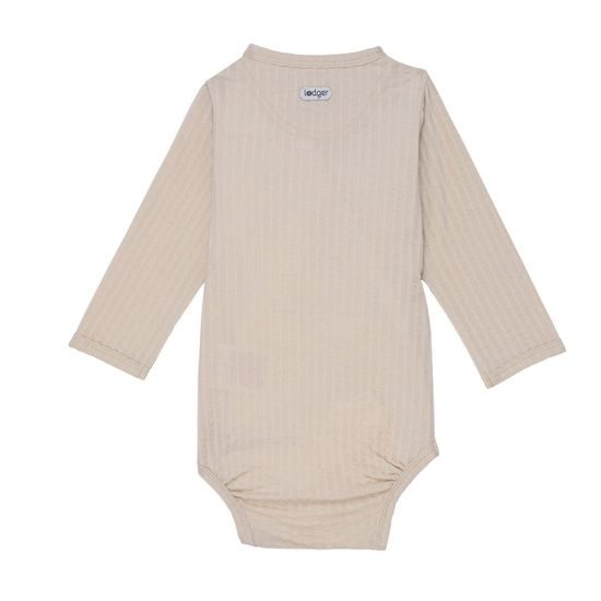 LODGER Romper LS Seersucker Birch 74